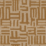 Tissu jacquard Plan Libre ocre Casamance | Artapisserie.fr