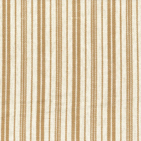 Tissu à rayures Tracé ocre Casamance | Artapisserie.fr