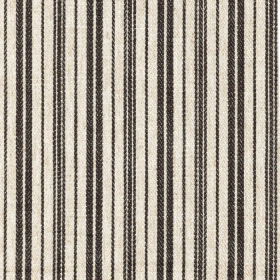 Tissu à rayures Tracé anthracite Casamance | Artapisserie.fr