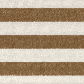 Tissu à rayures Toundra mordoré Casamance | Artapisserie.fr