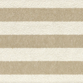 Tissu à rayures Toundra beige Casamance | Artapisserie.fr