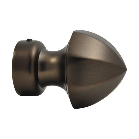 1 Embout Diamant antic bronze D28 | Artapisserie.fr