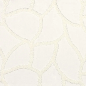 Tissu brodé Conforto neige Camengo | Artapisserie.fr