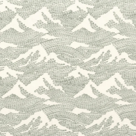 Tissu brodé Piemonte celadon Camengo | Artapisserie.fr
