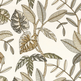 Tissu végétal Guarana forêt Camengo | Artapisserie.fr