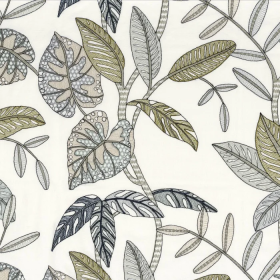 Tissu végétal Guarana horizon Camengo | Artapisserie.fr