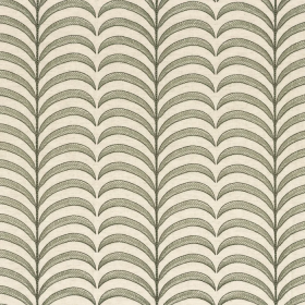 Tissu à rayures Plumeria milk Camengo | Artapisserie.fr