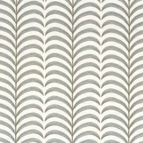 Tissu à rayures Plumeria horizon Camengo | Artapisserie.fr