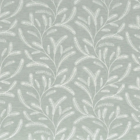 Tissu brodé Borboletta horizon Camengo | Artapisserie.fr