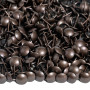 1000 clous tapissier marron cuivré lentille Ø11 mm | artapisserie.fr