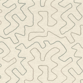 Tissu brodé Périple horizon Camengo | Artapisserie.fr