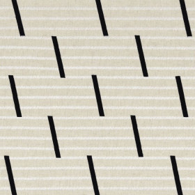 Tissu à rayures Storia carbone Camengo | Artapisserie.fr