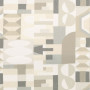 Tissu géométrique Astratto lin Camengo | Artapisserie.fr