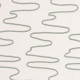 Voilage brodé Vallée celadon Camengo 270cm Voilage brodé Vallée celadon Camengo 270cm | Artapisserie.fr