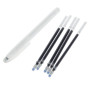 Kit stylo effaçable à la chaleur noir et 5 recharges