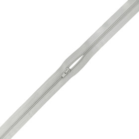 Fermeture à glissière 5 mm gris fumé - au mètre Fermeture à glissière 5 mm gris fumé - au mètre | Artapisserie.fr