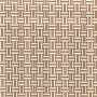 Tissu géométrique Illinois cuivre Camengo | Artapisserie.fr