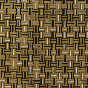 Tissu géométrique Illinois bronze Camengo | Artapisserie.fr