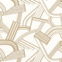 Tissu brodé Années Folles lin Camengo | Artapisserie.fr