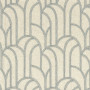 Tissu brodé Grand Rex brume Camengo | Artapisserie.fr