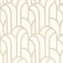 Tissu brodé Grand Rex milk Camengo | Artapisserie.fr