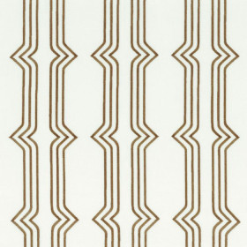 Voilage brodé New Eastside bronze Camengo | Artapisserie.fr