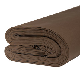 Jaconas marron 100% coton 150gr/m² - 150cm - 50m | artapisserie.fr