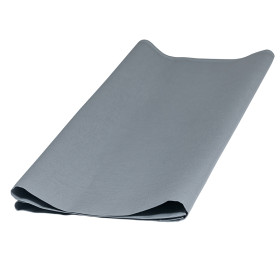 Jaconas gris 100% coton 150gr/m² - 150 cm | artapisserie.fr