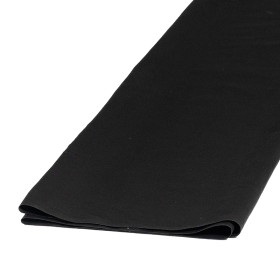 Jaconas noir non feu M1 100% coton 150gr/m² - 150 cm | artapisserie.fr