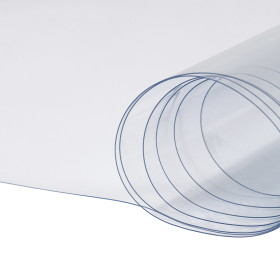 Plastique cristal outdoor souple transparent 0,4mm | Artapisserie.fr