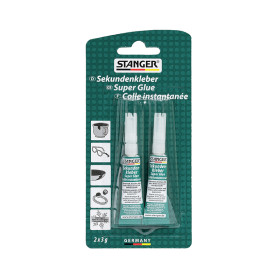 Colle glue instantanée Stanger 2x3g | artapisserie.fr
