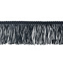 Galon frange 5 cm gris au mètre