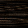 Soutache 3 mm marron foncé au mètre
