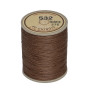 Fil de lin au chinois câblé n°532 extra glacé - marron 276