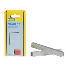 Lot de 2400 agrafes Rapid 53 galvanisées 16 mm | artapisserie.fr