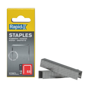 Lot de 1080 agrafes INOX Rapid 53 - 12 mm | artapisserie.fr