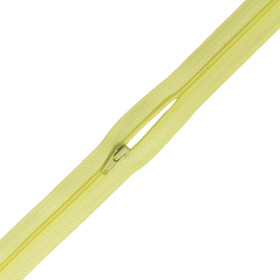Fermeture à glissière 5 mm jaune - au mètre Fermeture à glissière 5 mm jaune - au mètre | Artapisserie.fr