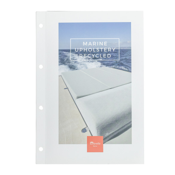 Nuancier Sunbrella collection Marine Upholstery Recycled | Artapisserie.fr