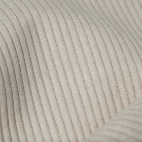 Tissu velours côtelé Freyja blanc cassé Didier Dassonville | artapisserie.fr