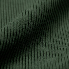 Tissu velours côtelé Freyja vert Didier Dassonville | artapisserie.fr