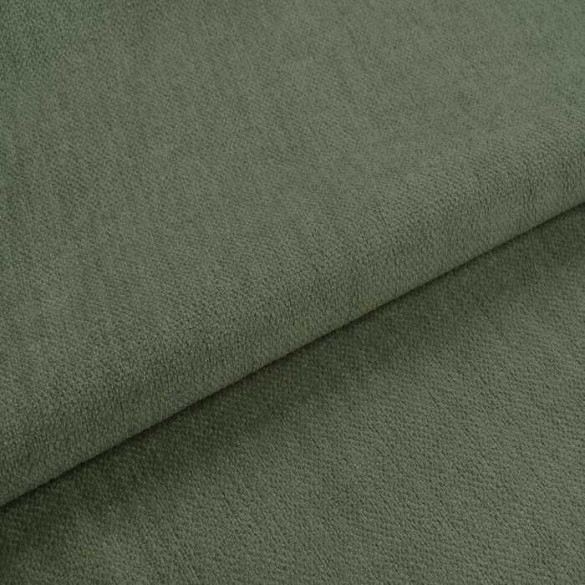 Tissu velours Amara eucalyptus Casal | Artapisserie.fr
