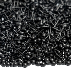 1000 clous tapissier noir mat Ø4,5mm | artapisserie.fr