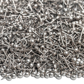 1000 clous tapissier aluminium brossé Ø4,5 mm | artapisserie.fr