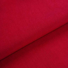 Tissu velours Amara cerise Casal |  Artapisserie.fr