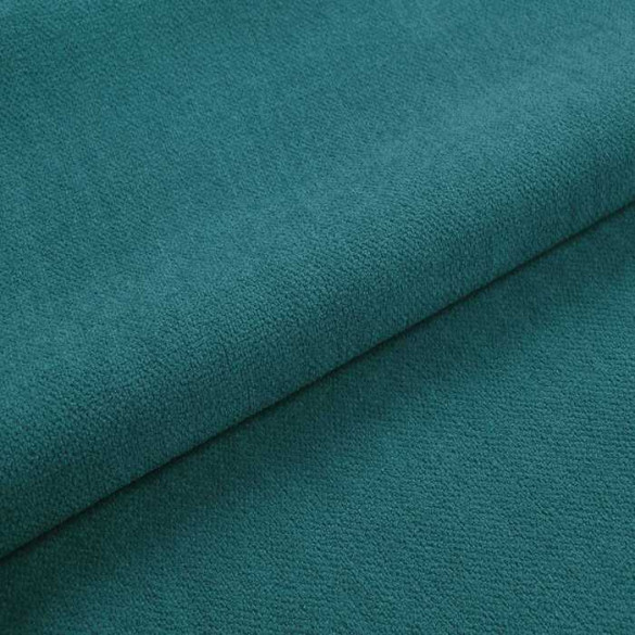 Tissu velours Amara paon Casal | Artapisserie.fr