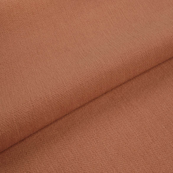 Tissu velours Amara bois de rose Casal | Artapisserie.fr