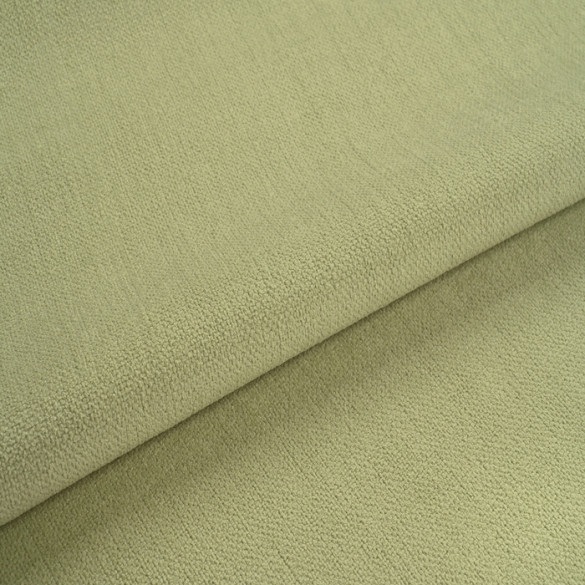Tissu velours Amara verveine Casal | Artapisserie.fr