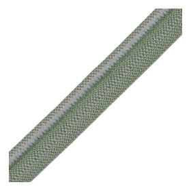 Passepoil sur pied 5 mm perle et anis 4356-209 PIDF | artapisserie.fr