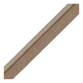 Passepoil sur pied 5 mm coco et corail 4356-216 PIDF | artapisserie.fr