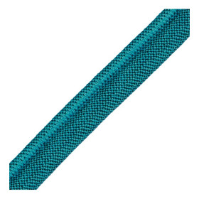 Passepoil sur pied 5 mm turquoise et noir 4356-236 PIDF | artapisserie.fr